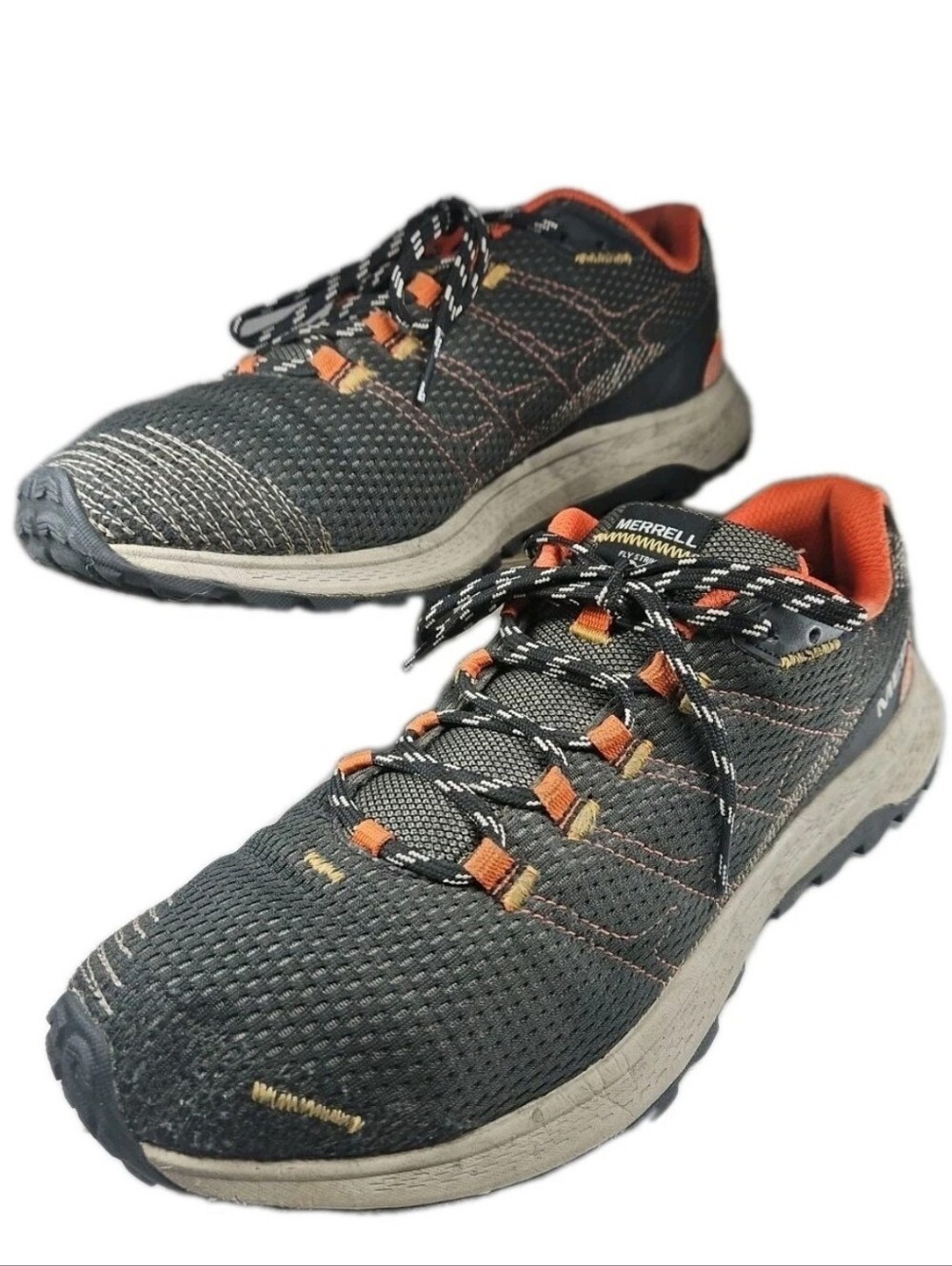 Merrell Men Sz9.5 Fly Strike Sneaker J067377 Trail Run Hike Y2k Boho Jog [6B
